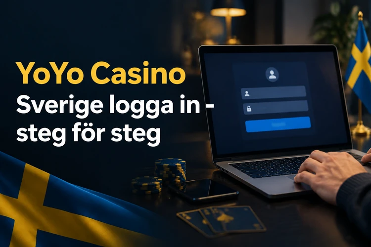 YoYo Casino Sverige logga in - steg för steg