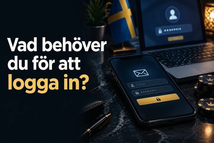 Vad behöver du för att logga in?