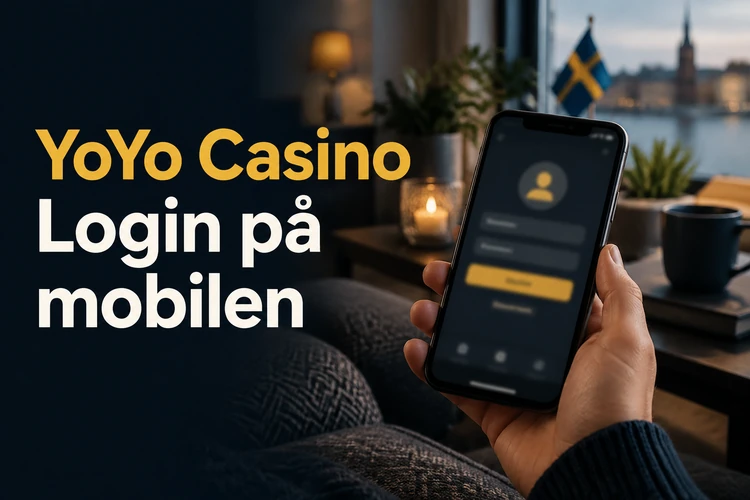 YoYo Casino Login på mobilen