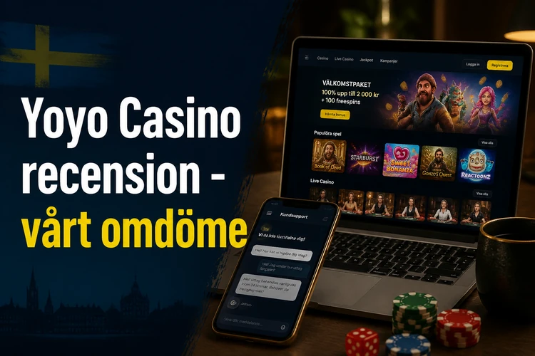 Yoyo Casino - fakta och snabb överblick